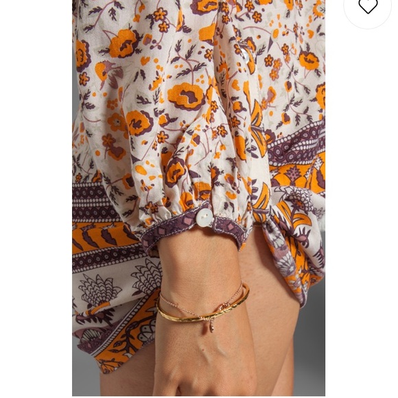 ▪️sold▪️ spell & gypsy orange blossom romper - Picture 6 of 8